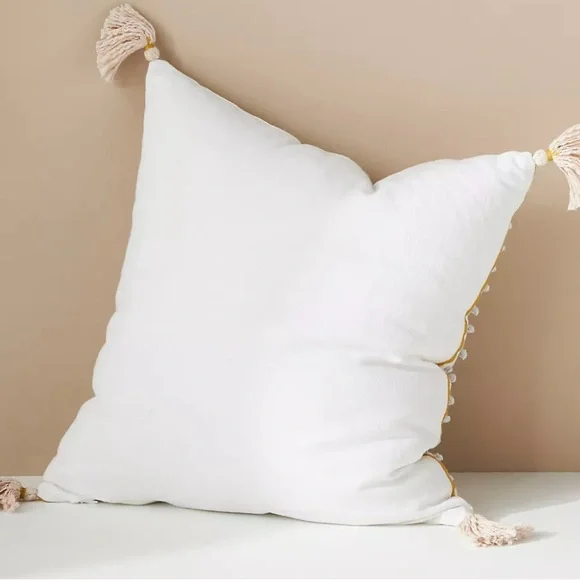 Anthropologie 18x18 lovebird pillow - Picture 4 of 6